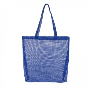 Персонализиран дизайн Ясно синя дамска мрежеста чанта